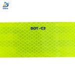 Reflective Tapes - Fluorescent Yellow DOT-C2 Reflective Tape